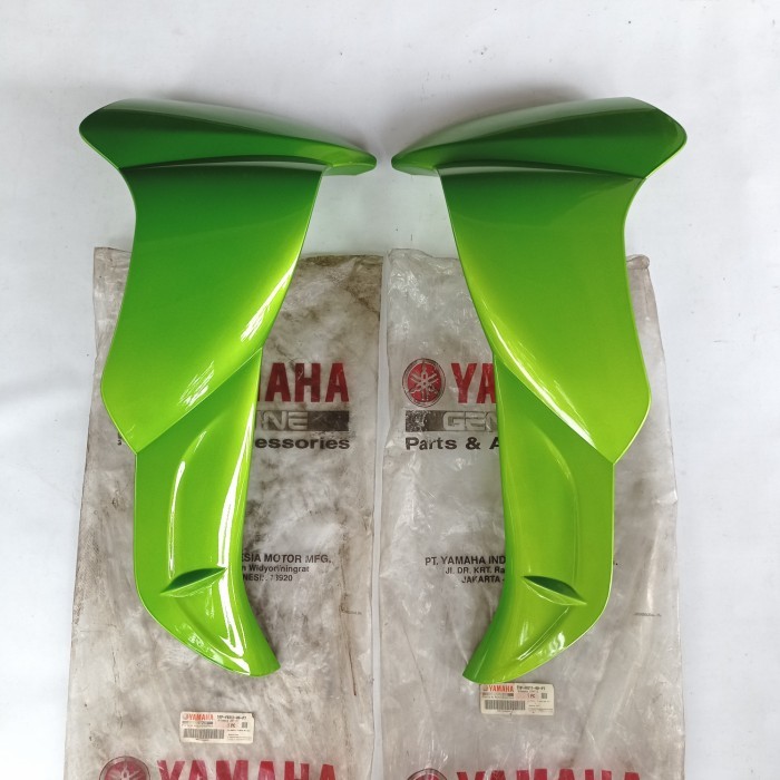 Legshield Sayap Luar Jupiter Z Burhan Hijau Original