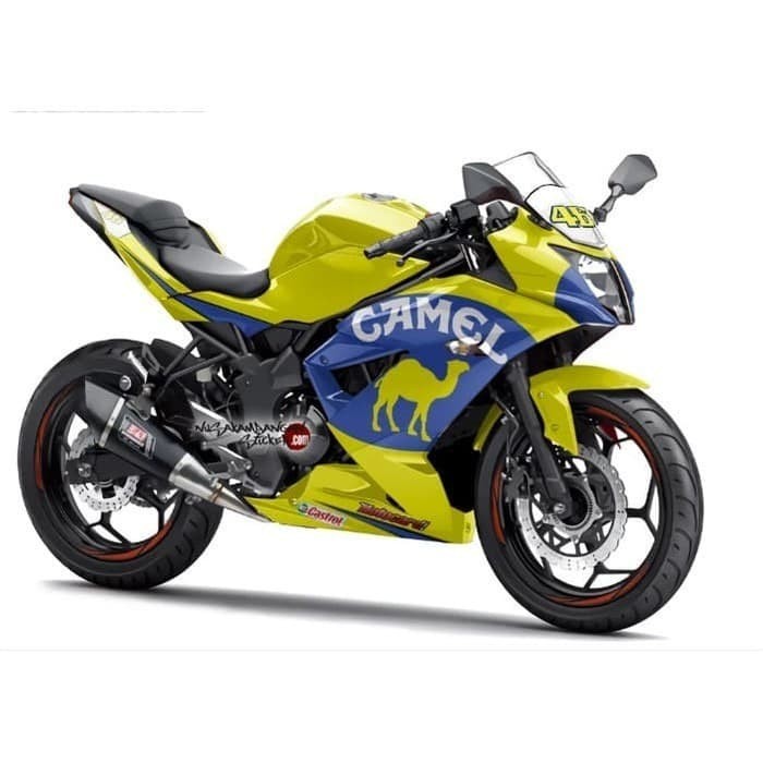 Decal Sticker Ninja Mono Full Body