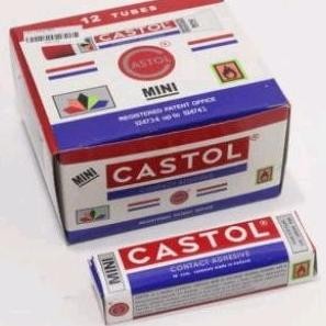 

Viral (1Lusin) Lem Castol Mini Contact Adhesive Tube 14Cc Asli