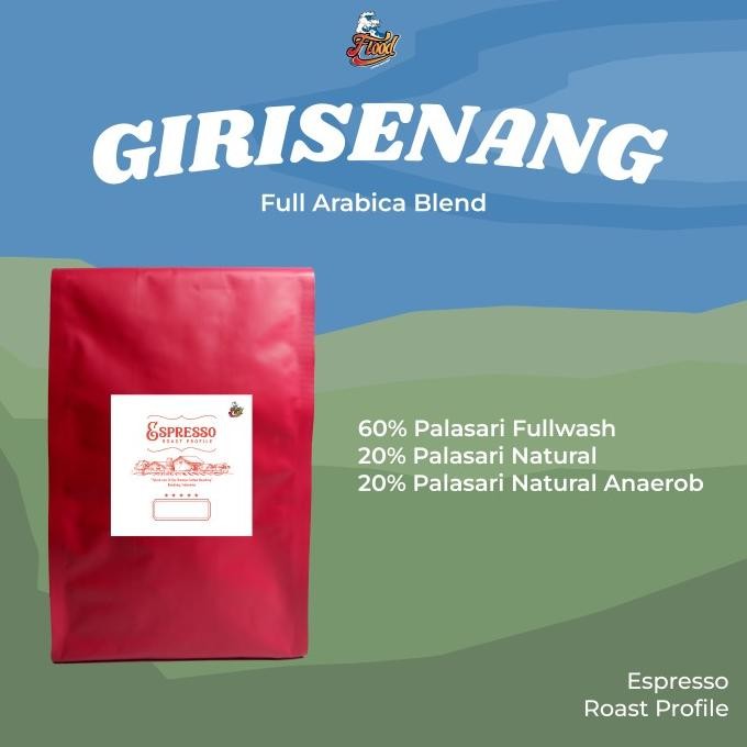 

Girisenang 3 Blend Full Arabica Coffee Roasted Beans