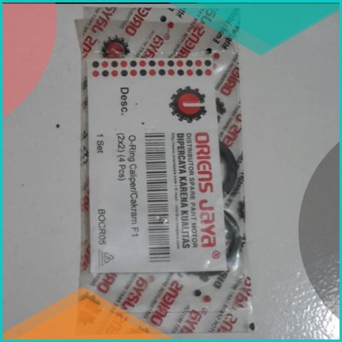 Karet Oring seal sil piston cakram caliper depan f1zr force1 vega lama