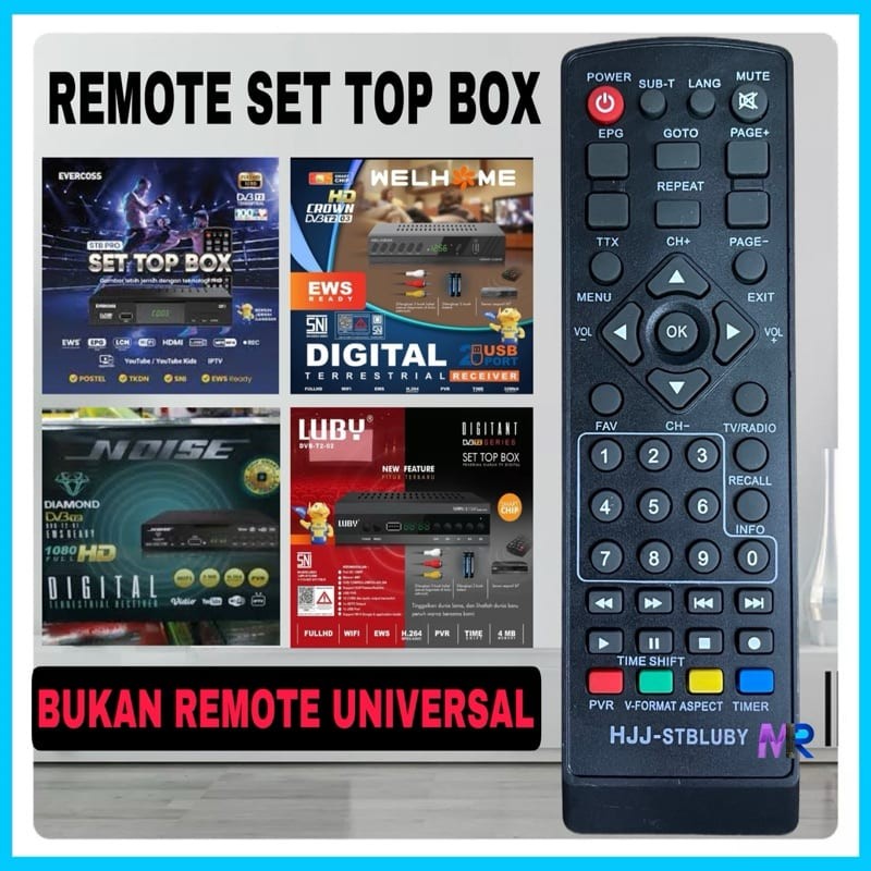 REMOT REMOTE SET TOP BOX LUBY (HJJ-LUBY)
