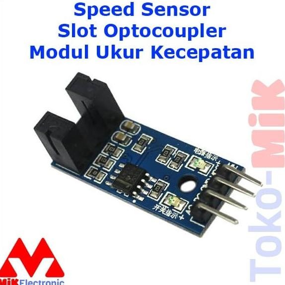 Terbaru MOTOR SPEED SENSOR MODUL UKUR RPM KECEPATAN SLOT OPTOCOUPLER ARDUINO tokmi99