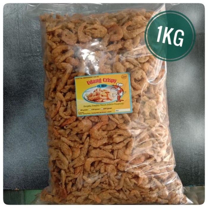 

udang crispy 1kg non msg