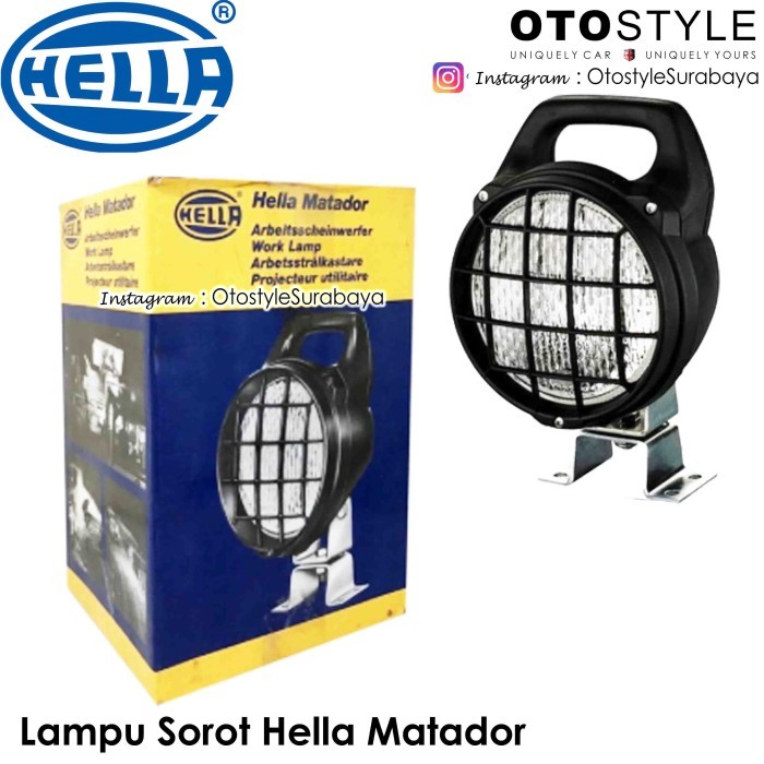 HELLA WORKLAMP - LAMPU MATADOR HELLA