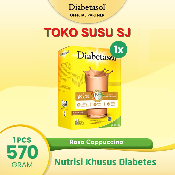 

DIABETASOL CAPPUCCINO 600 GRAM/600GR/capucino/cappucino/630 gr