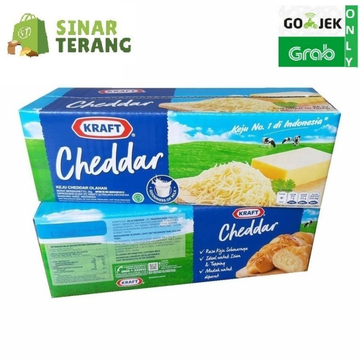 

Keju Kraft Chedar 2 KG