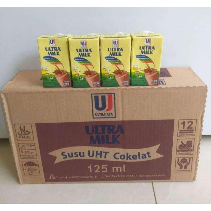 

Susu Ultra Milk UHT 125 ml 1 Dus / 1 Karton / 40 Pcs