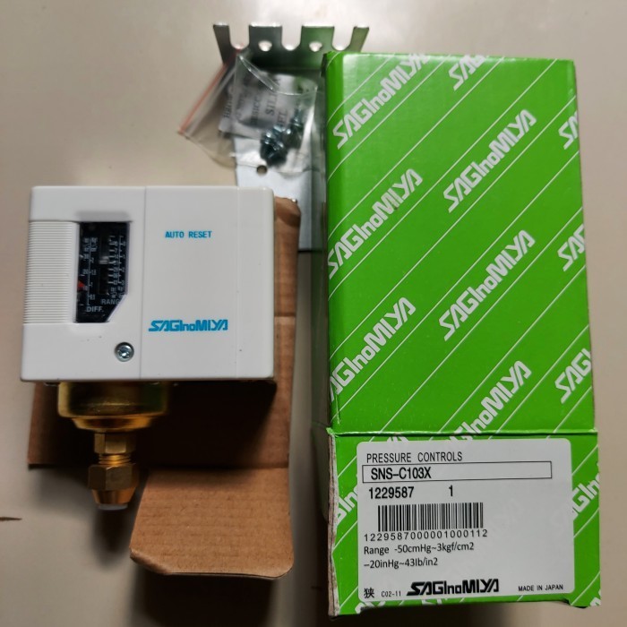 Pressure Swith Saginomiya Sns-C110X Original Garansi