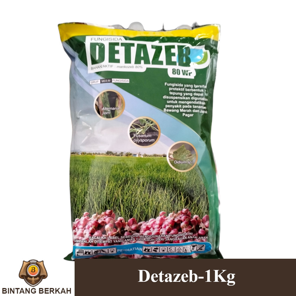 Detazeb 1 Kg Mankozeb Pertanian