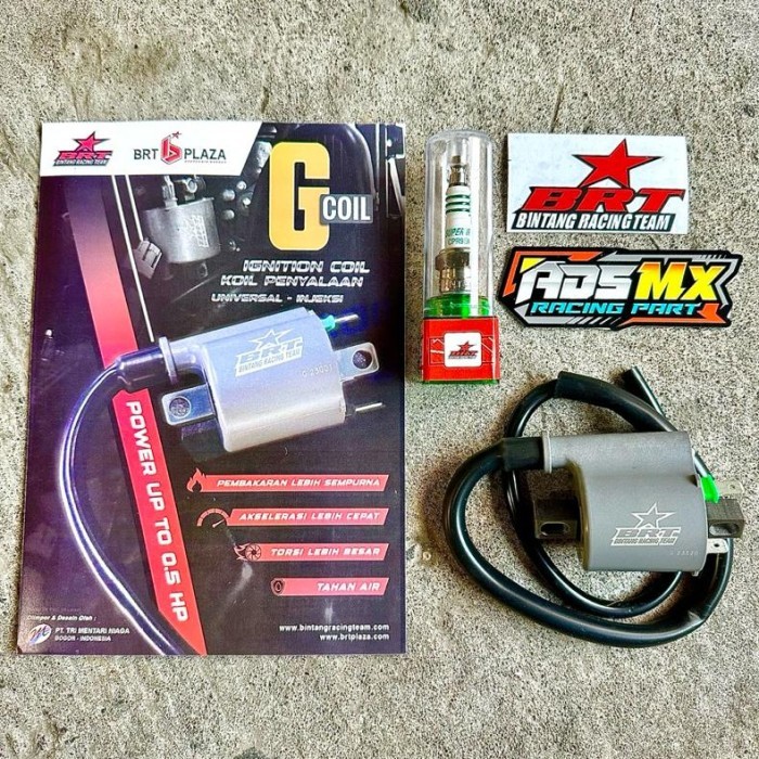 Koil Coil Super G BRT Motor Injeksi GRATIS Busi BRT Beat Vario Nmax WR