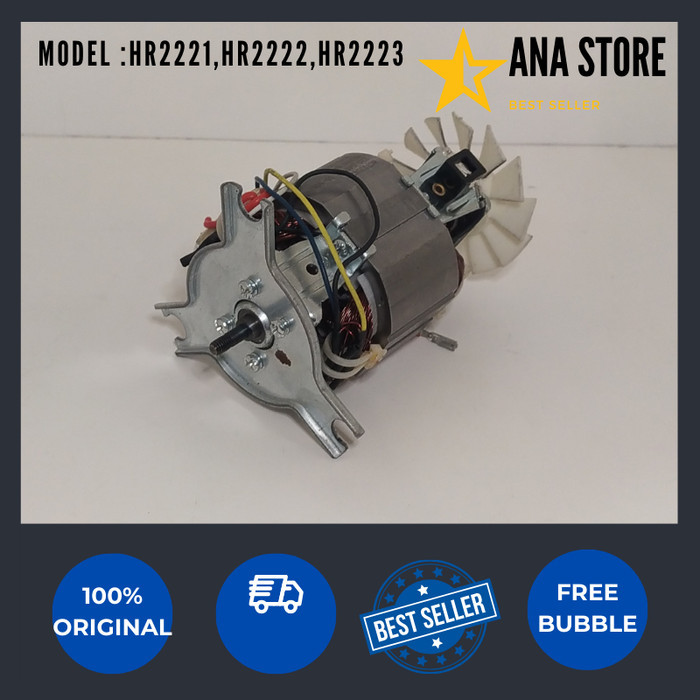 Motor Dinamo Blender Hr2222 Original Philips