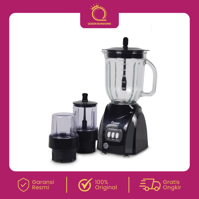 Blender Cosmos Cb 282 G - Blender Kaca 3 In 1