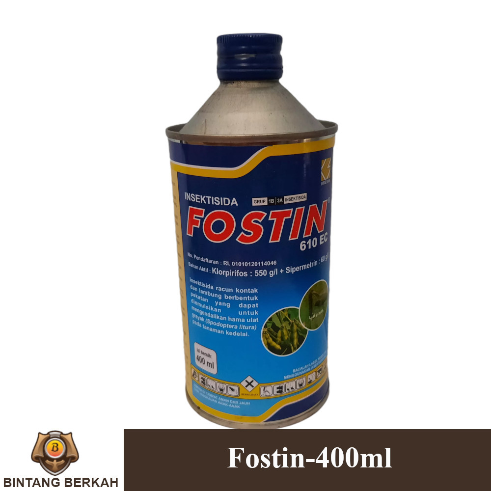Fostin 400 ml  Obat Hama Ulat Grayak Pertanian