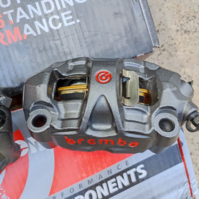Kaliper Brembo M432 M50 Import Kaliper Brembo 4 Piston Pitch Kaloper Terbaik