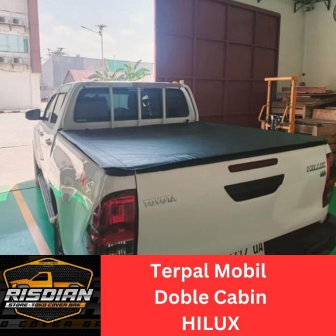 Cover bak Terpal Penutup Bak Hilux Double Cabin 2112