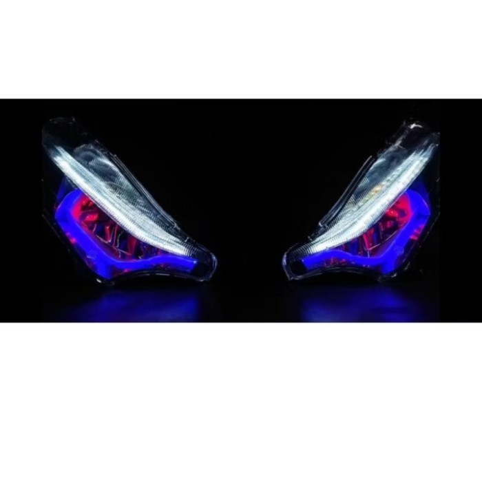 Custom Lampu Alis Sein Running Drl 2 Mode Supra X125 Batman New