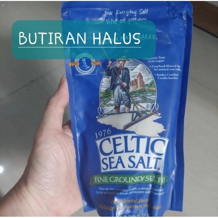 

Celtic Sea Salt Light Grey Celtic, Vital Mineral Blend, 454 Gram