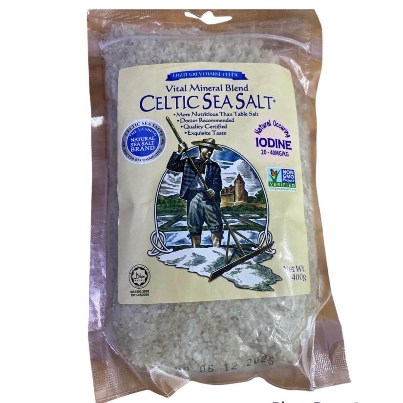 Radian Celtic Sea Salt Coarse 400Gr / Celtic Kasar