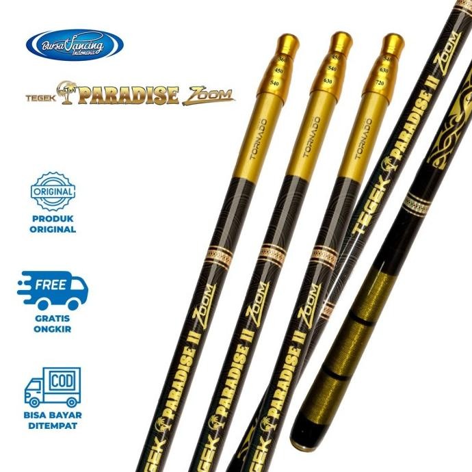 Tegek Paradise II Zoom Powerful Tornado Carbon Kelenturan Medium