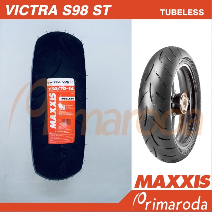 Ban motor MAXXIS Victra S98ST 130/70 Ring 14 130/70-14 Tubeless
