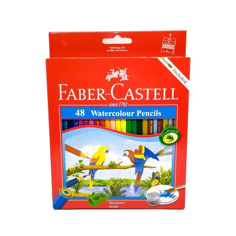 

Faber Castell Watercolour Pencils Set 48 Warna