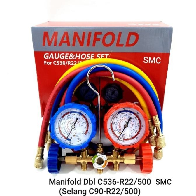 Testing Double Manifold Double R22 Pengisian Ac Mobil 220 Dan 500 Psi Original Dan Terpercaya