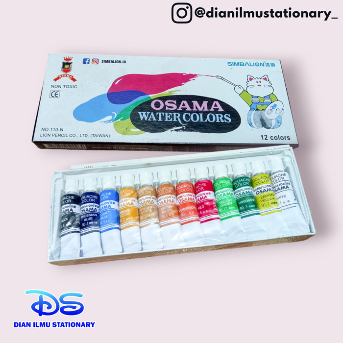 

populer] cat air osama 12 warna