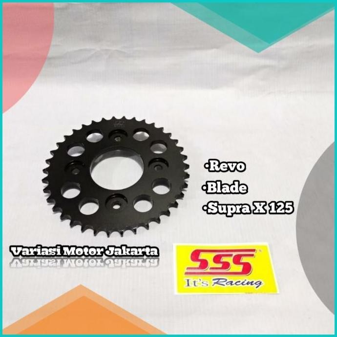 Gear Belakang SSS 428 Supra X 125-Blade-Revo Steel Black SSS 11OKTZ4 a