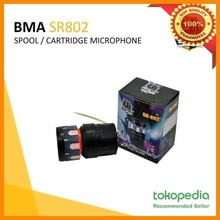 (SPESI) SPUL SPULL MIC BMA SR 802 MICROPHONE SPOL SPOEL MIK SR802 SR-802 ASLI