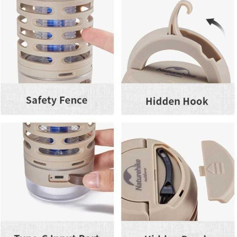 Lampu Lentera Naturehike Nh22Zm005 Perangkap Nyamuk Multifungsi