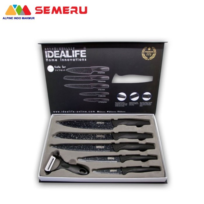 IDEALIFE KNIFE SET IL-160