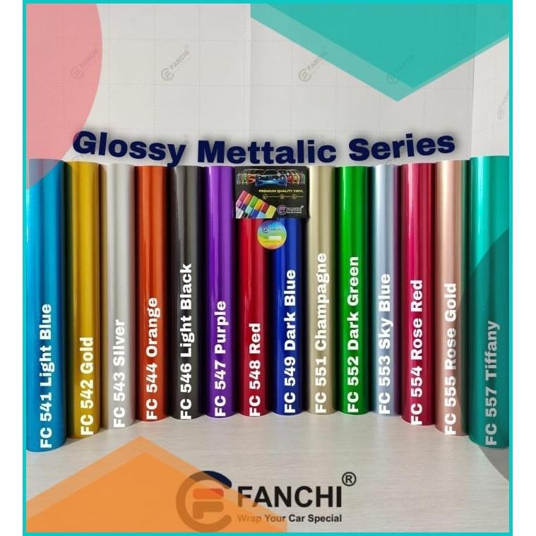 

Sticker Fanchi Premium metalic gloss 152cm (Rol) 11OKTZ4 suku cadang