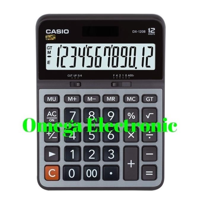 

Casio DX 120B - Calculator Desktop Kalkulator Kantor Office DX-120B