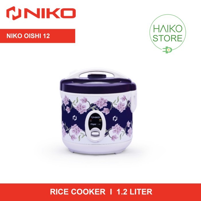 Rice Cooker Niko 1,2 Liter Oishi 12 Batik