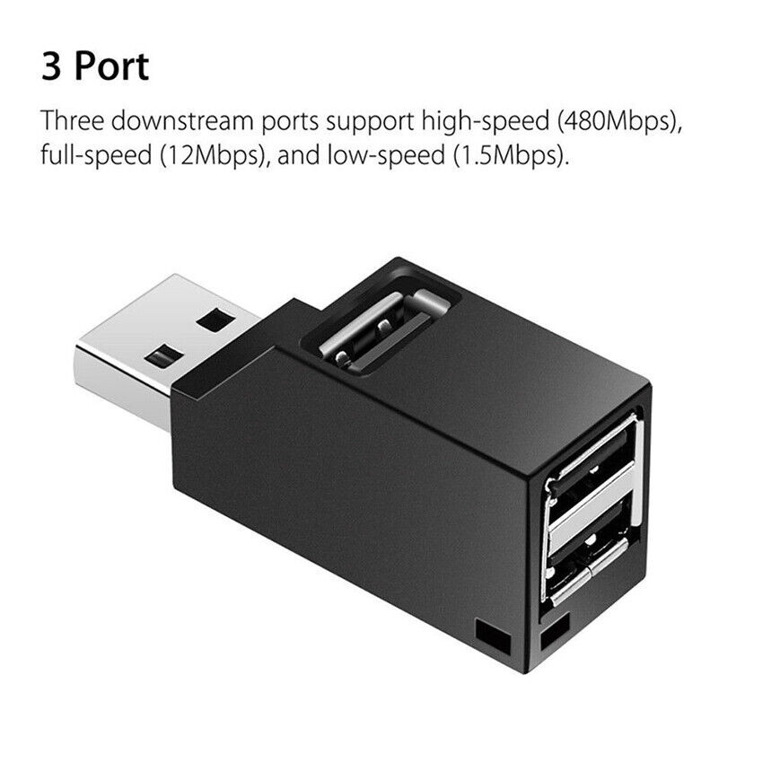 Unitek Mini Super Speed USB 2.0 Hub - Y-2153