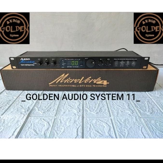 EFEK MIC REVERB  MICROVERB 4 TAIWAN KUPINGAN BESI GRADE A  VOKAL MIC IQB