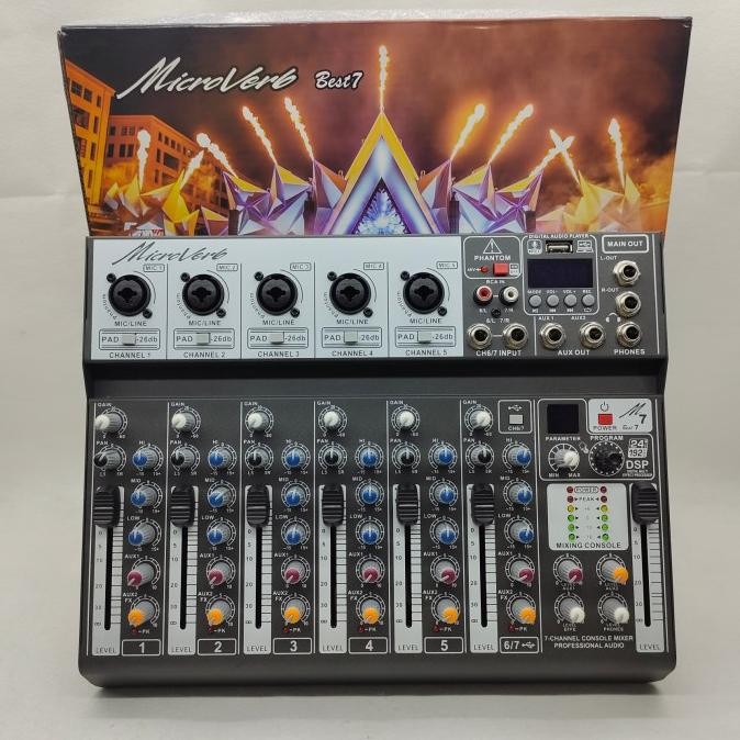 mixer audio alesis best 7 murah bagus bisa bluethooth WAR