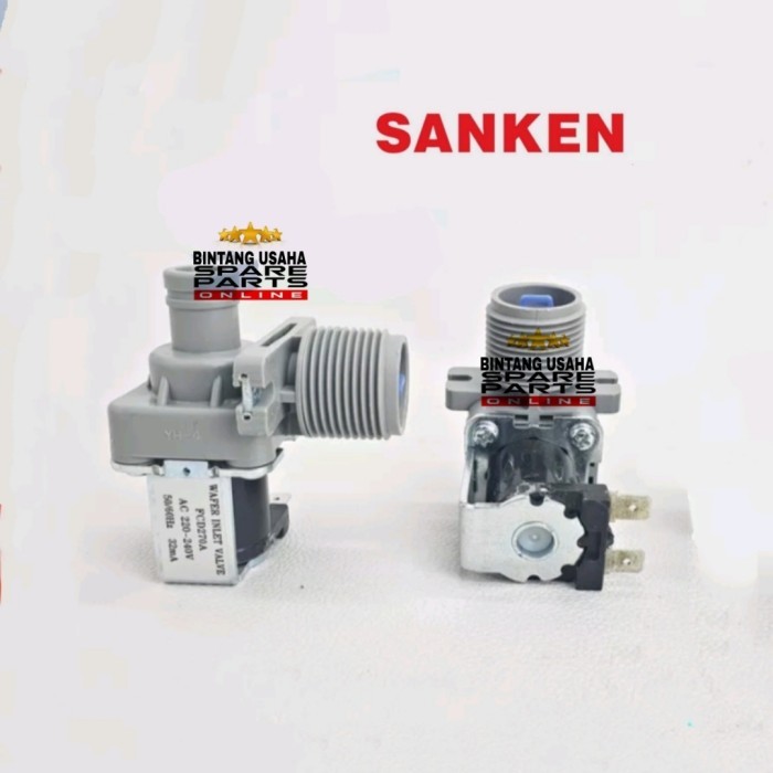 WATER INLET VALVE SELENOID MESIN CUCI SANKEN 1 TABUNG