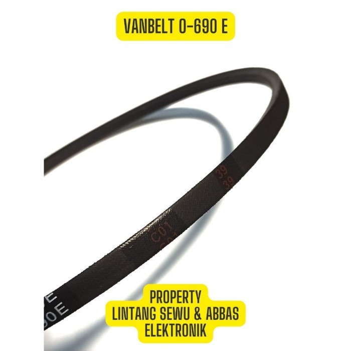 YG4. VANBELT O-690 E VAN BELT V-BELT MESIN CUCI O-690E