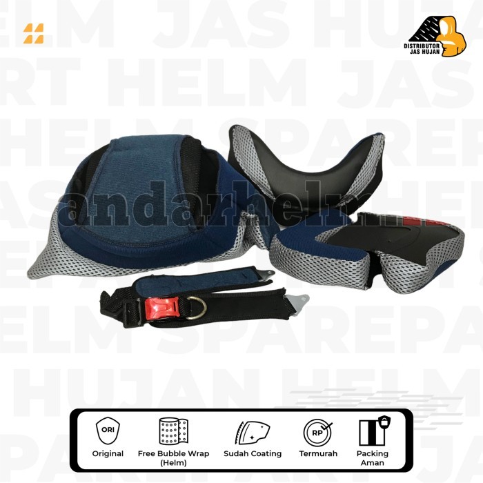 BUSA FULL SET HELM VOG + TALI KUNCI HELM