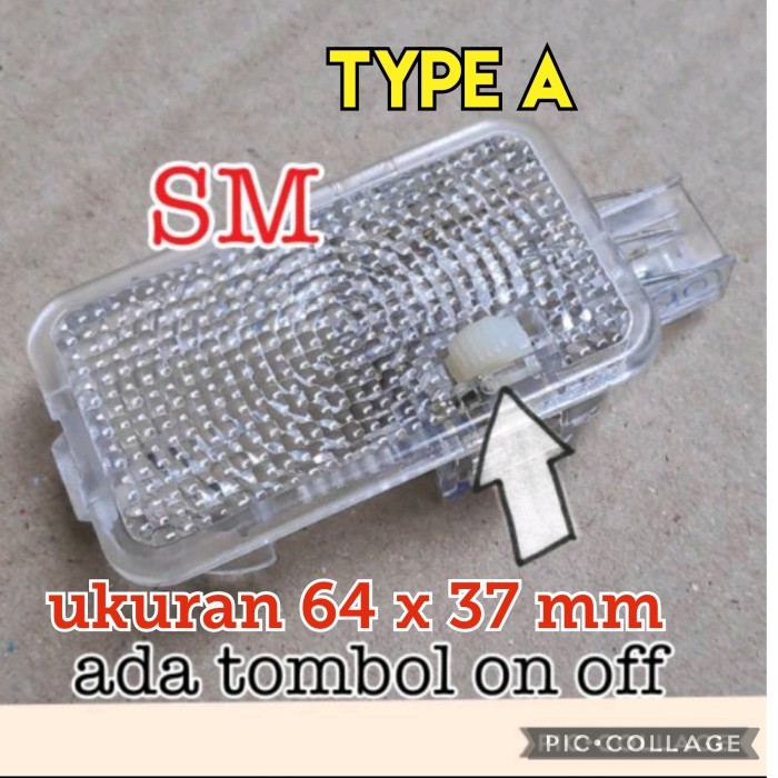 LAMPU TAMBAHAN BAGASI BELAKANG/LUGGAGE ROOM LAMP UNTUK MODIF KE SIGRA