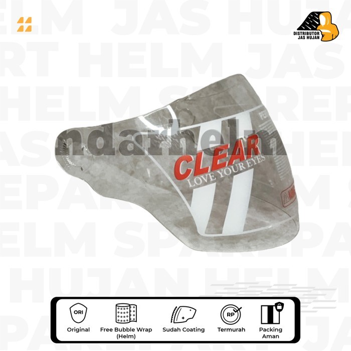 KACA HELM RN DOUBLE VISOR