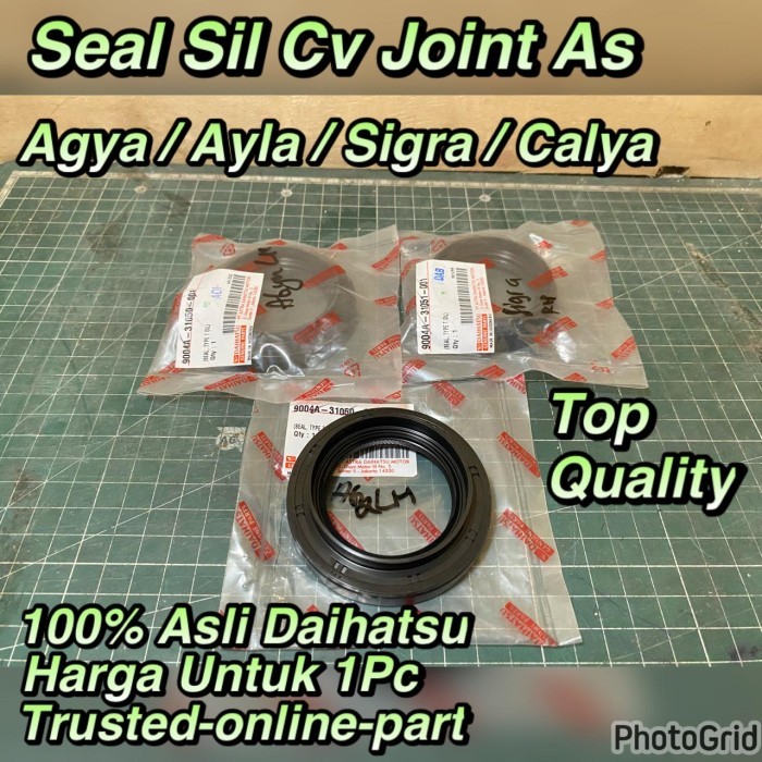 SEAL SIL CV JOINT AS PENGERAK AGYA AYLA SIGRA CALYA KIRI / KANAN 100% ASLI