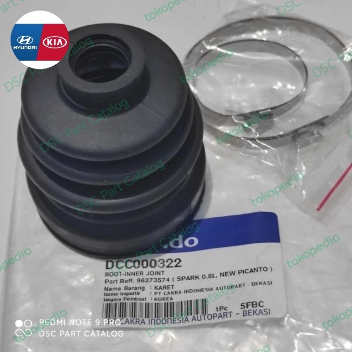 BOOT AS RODA CV JOINT LUAR DALAM HYUNDAI I10 GRAND I10