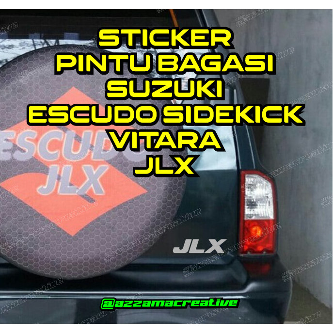 STIKER SUZUKI ESCUDO JLX VITARA SIDEKICK