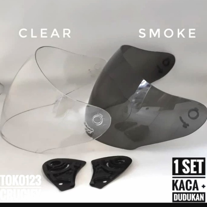 VISOR KACA HELM KYT DAN INK CENTRO + KUPING