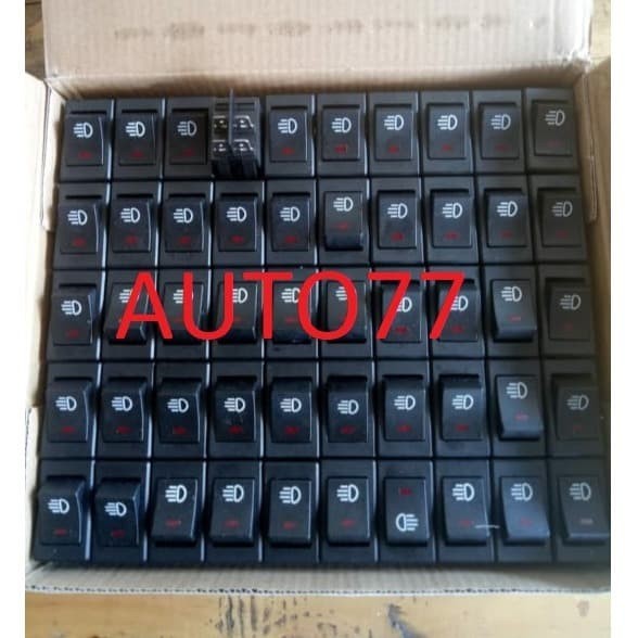 SAKLAR SWITCH ON OFF FOG LAMP UNIVERSAL