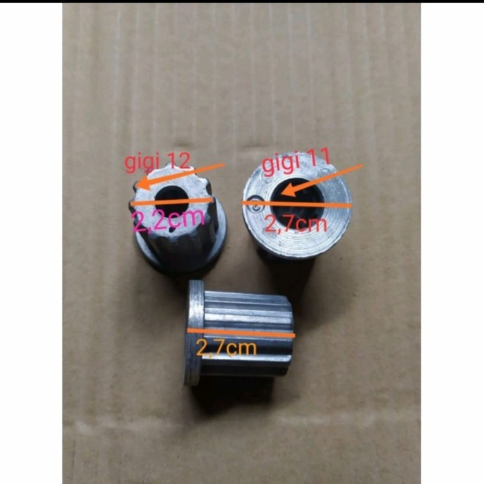 INTI PULSATOR MESIN CUCI GIGI DLM 11GIGI LUAR 12