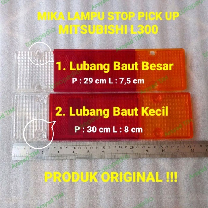MIKA STOP LAMP LAMPU STOP BELAKANG MOBIL PICK UP L300 ORIGINAL